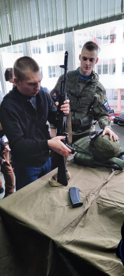 День открытых дверей военного образовательного учреждения.